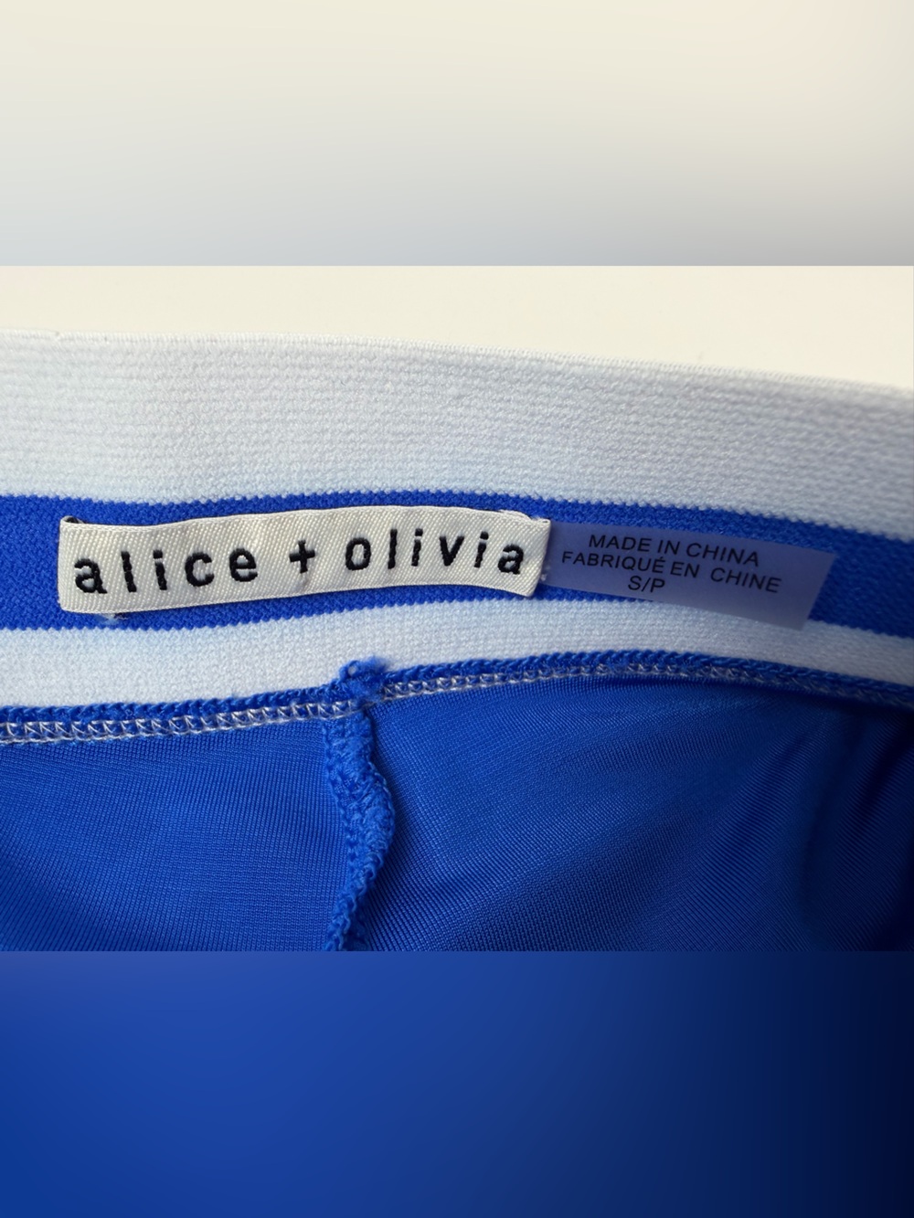 Alice +Olivia BLAISE PICKLEBALL MINI SKORT Blue Size Small - Picture 4 of 9